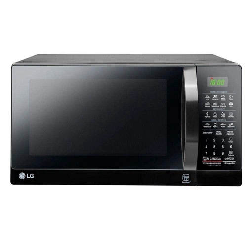 LG Microondas Grill 30L Mh7097Ar Preto